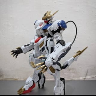 Full Mechanic Gundam Barbatos Lupus Rex Bandai Original Indo Ward