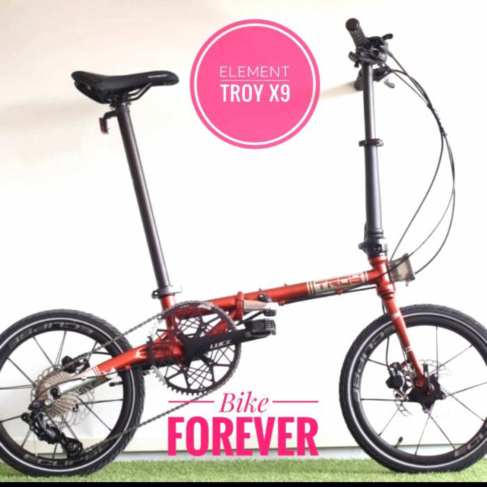 Troy folding online bike