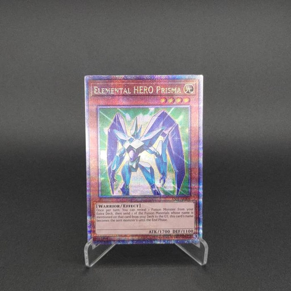 Elemental HERO Prisma | Quarter Century Secret Rare (QCSE) | Yugioh OCG AE  | Indo4ward