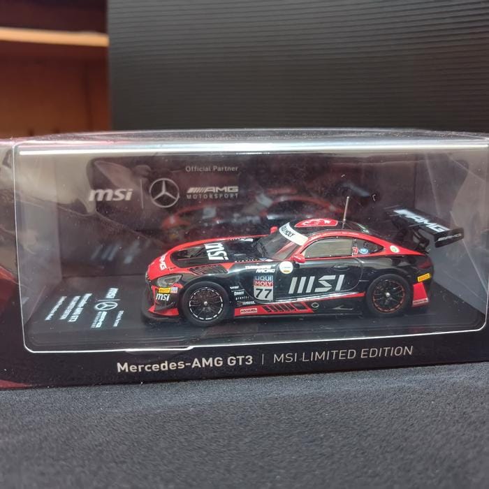 ミニカー Mercedes-AMG GT3 MSI LIMITED EDITION MSI Mercedes-AMG GT3 MSI Limited Edition | MSI Global