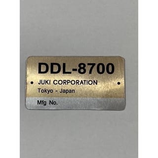 Single Needle Zinc Brand Zinc Sticker DDL - Triangle | Indo4ward
