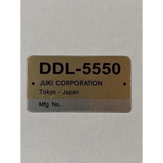 Single Needle Zinc Brand Zinc Sticker DDL - Triangle | Indo4ward
