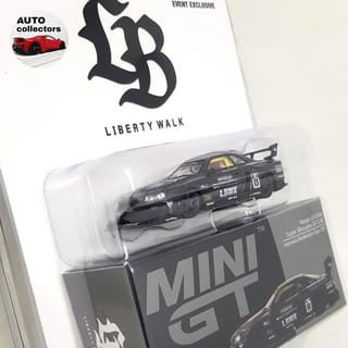Mini GT 797 Nissan LB R34 Skyline Super Silhouette LBWK Carbon