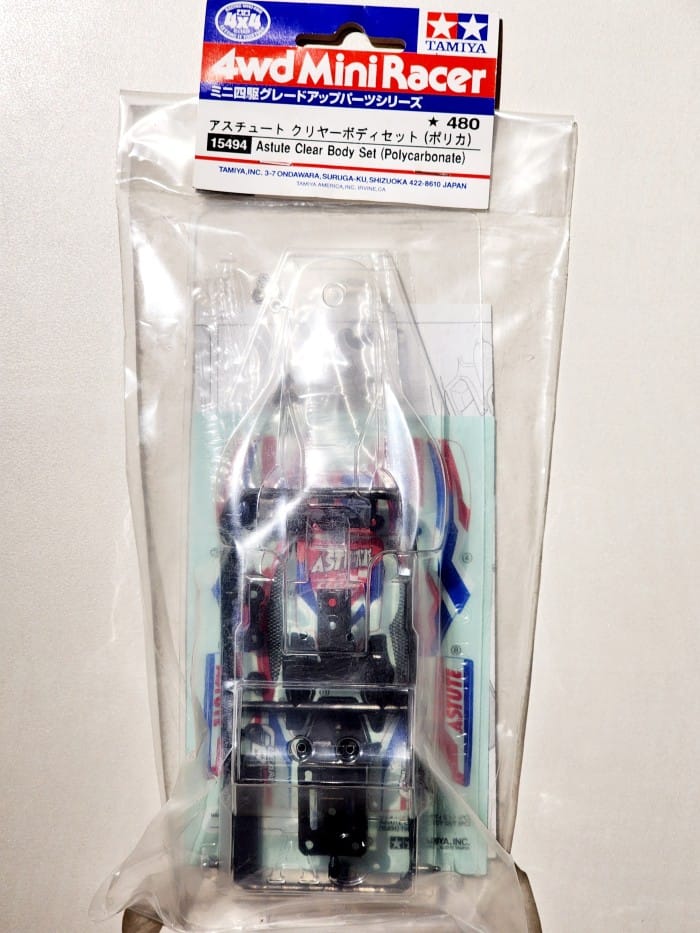4wd Mini Racer アスチュートクリアボディセット GP503