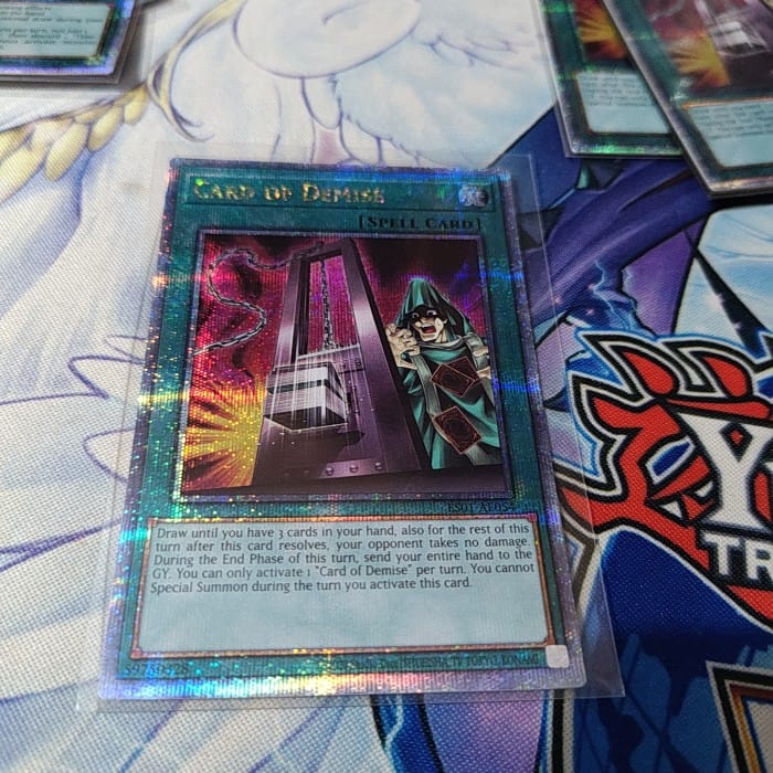 YUGIOH OCG AE ES01-AE054 Card of Demise (QCSR) | Indo4ward