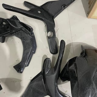 DeltaBox Cover Carbon Kevlar Frame ZX25R ZX25RR ZX4RR | Indo4ward