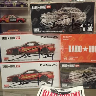 MiniGT Kaido House NSX GTR R34 Katsura Orange Malaysia Diecast