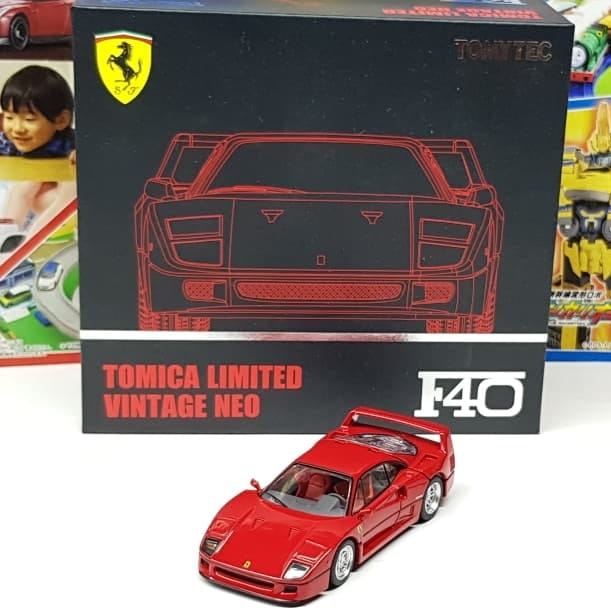 TOMICA LIMITED VINTAGE NEO 1 64 TLV-NEO Ferrari F40 Red