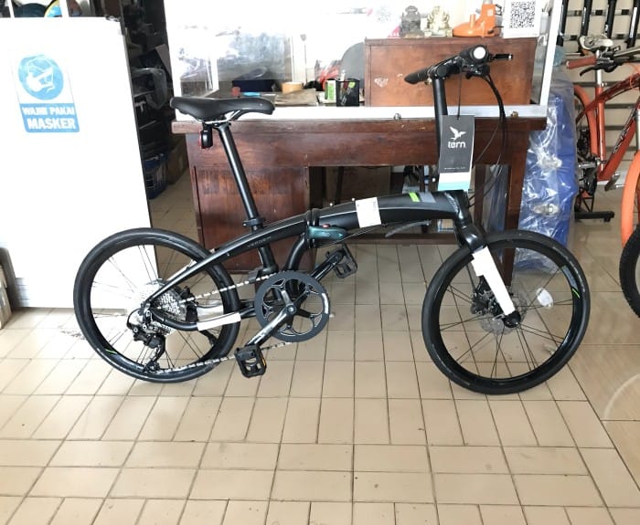 Tern verge P10 folding bike Indo4ward