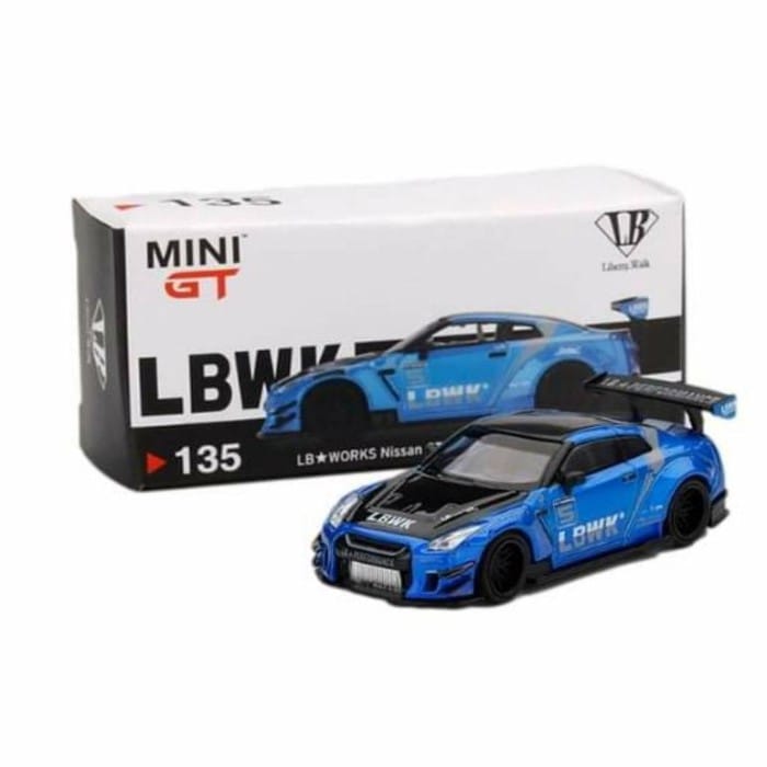 P R O M O Nissan Gtr Lb Works Libery Blue Mini Gt | Indo4ward