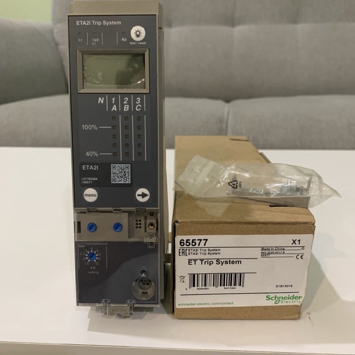 Schneider unit trip acb mvs micrologic ETA21 ETA trip system 65577 ...