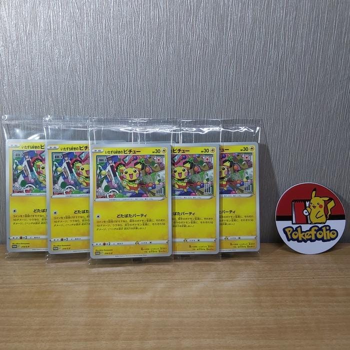 Pokemon Center PSA 10 Graded Mischievous Pichu 214/S-P Japanese