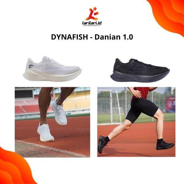 DYNAFISH - Danian 1.0 Carbon Road Running Shoes - Black, EU 43