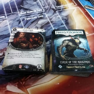 arkham horror card game curse of the rougarou Arkham Horror: The Card Game - Curse of the Rougarou