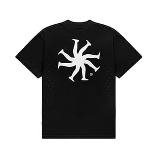 HLWN Running Unisex Short Sleeve Tee Black - Hazel - XXL