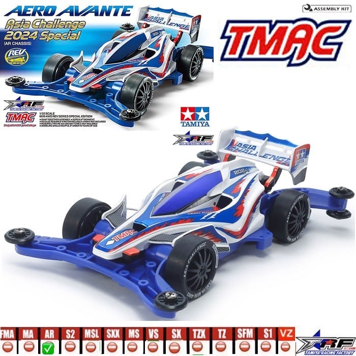 TAMIYA 95655 AERO AVANTE ASIA CHALLENGE 2024 SPECIAL - bubble
