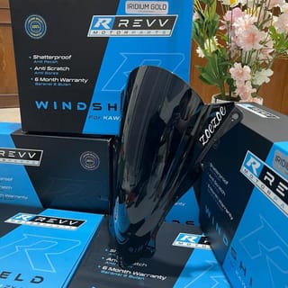 WINDSHIELD REVV ZX25R IRIDIUM VISOR WINDSHIELD WINDPROOF MOTOR ZX