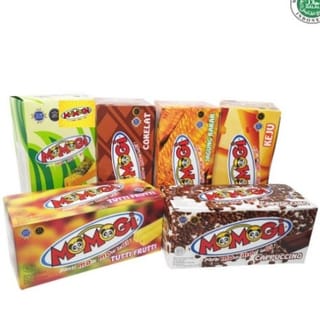 MOMOGI SNACK BOX 20 x 5 GRAMS GRILLED CORN CHOCOLATE CHEESE SNACK