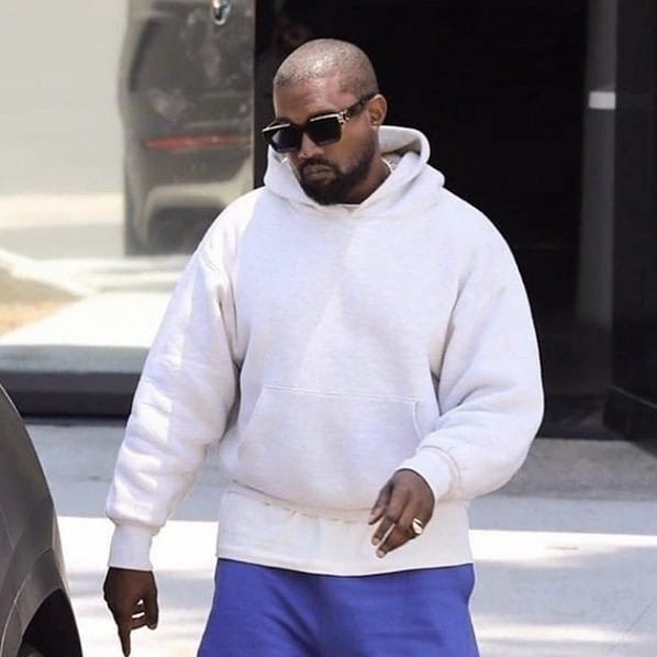 Kanye oversized hoodie hotsell