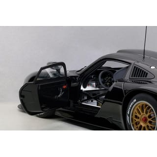 1/18 AUTOART PORSCHE 911 GT1 1997 PLAIN BLACK | Indo4ward