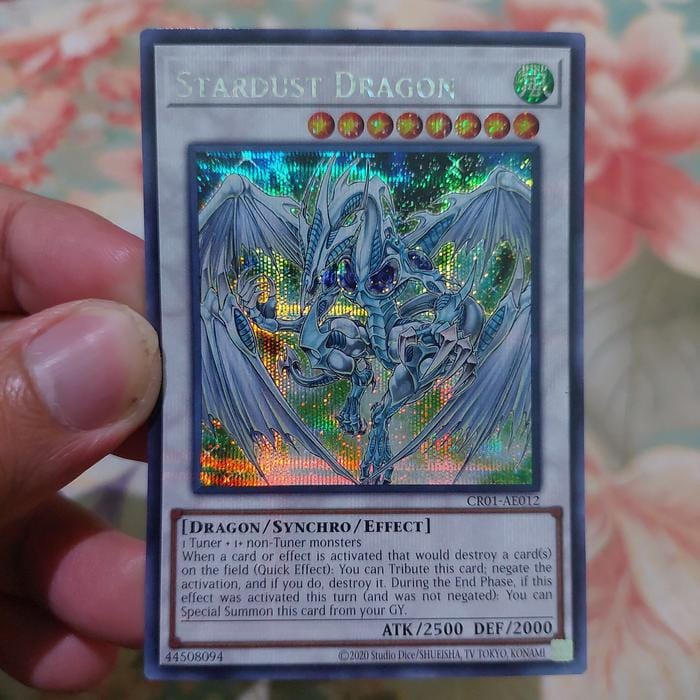 Stardust Dragon AE OCG - Secret Rare CR01 yugioh | Indo4ward