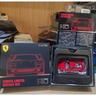 SUNSHINE TOMICA LIMITED VINTAGE NEO FERRARI F40 RED CHEAPEST