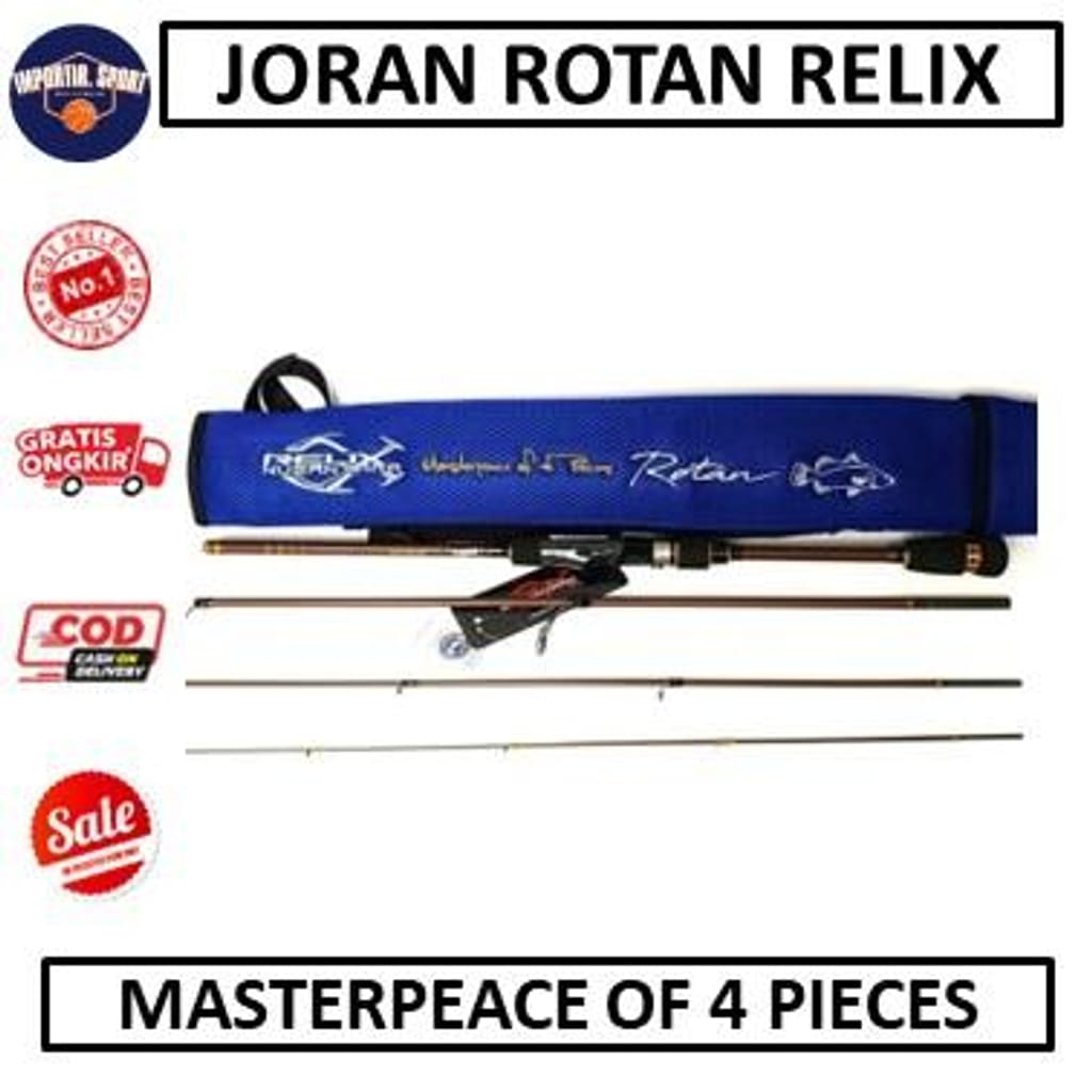 Relix Nusantara Rattan Rod (travel rod) 2-6 lbs - FISHING ROD