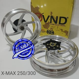 RACING WHEELS VND YAMAHA XMAX NEW XMAX OLD WHEEL VND SIX STAR XMAX 250 ...