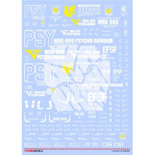 PSYCHO VER 2 PRE CUT DECAL - 1/100 | Indo4ward