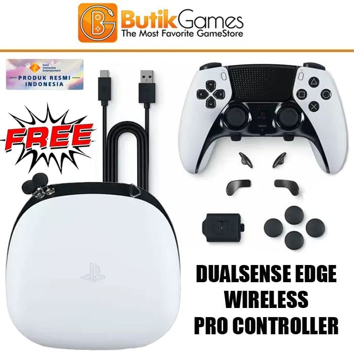 PS5 pro controller dual sense edge, Video Gaming, Gaming Accessories,  Controllers on Carousell