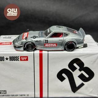 Mini GT Kaido House Fairlady Z Motul V3 CHASE White Putih - Mini