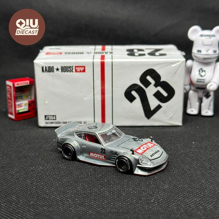 Mini GT Kaido House Fairlady Z Motul V3 CHASE White Putih - Mini
