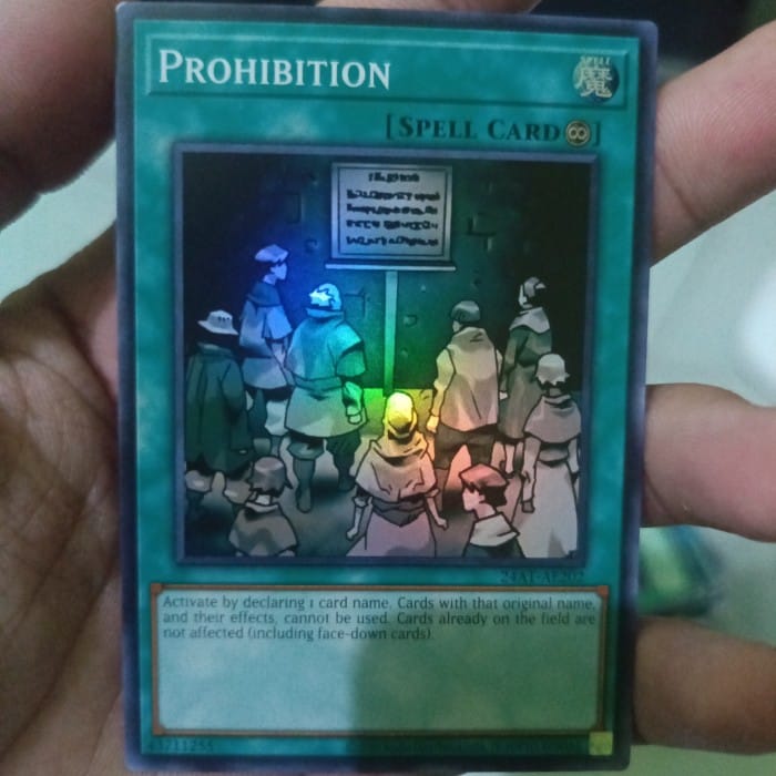 yugioh prohibition deck Amazon.com: Yu-Gi-Oh! - Prohibition (PSV-039) - Pharaohs Servant -  Unlimited Edition main image 0
