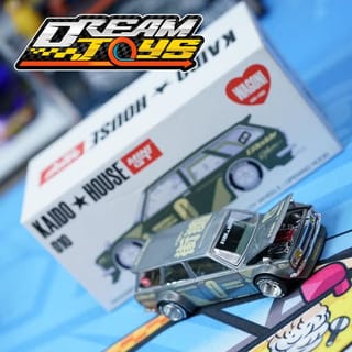 Mini GT Kaido House Datsun 510 Wagon Green Chase KHMG010 | Indo4ward