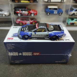 Mini GT x Kaido House CHASE KHMG137 Honda NSX Blue Evasive