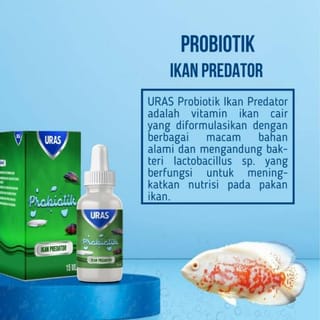 URAS - Probiotics / Vitamins for Predatory Fish 15 ML | Indo4ward