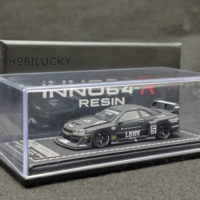 Inno64 Resin Nissan Skyline LBWK ER34 LB Super Silhouette Matte