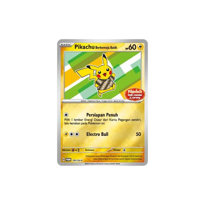 New Trend!, Pikachu Shirted Batik V1 Holo, Pokemon Tcg Indonesia