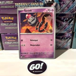 Spoink 062/126 - Pokemon TCG Indonesia - Mega Evolution ma1 l | Indo4ward