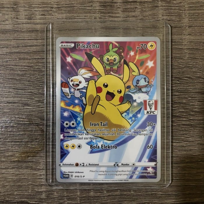 Pikachu KFC Promo TCG Indonesia | Indo4ward