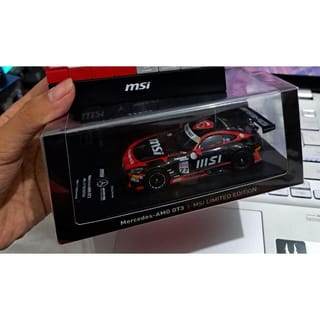 Diecast MSI x Mercedes AMG GT3 scale 1/43 limited Edition