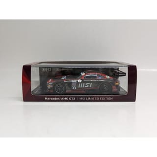 Diecast MSI x Mercedes AMG GT3 scale 1/43 limited Edition