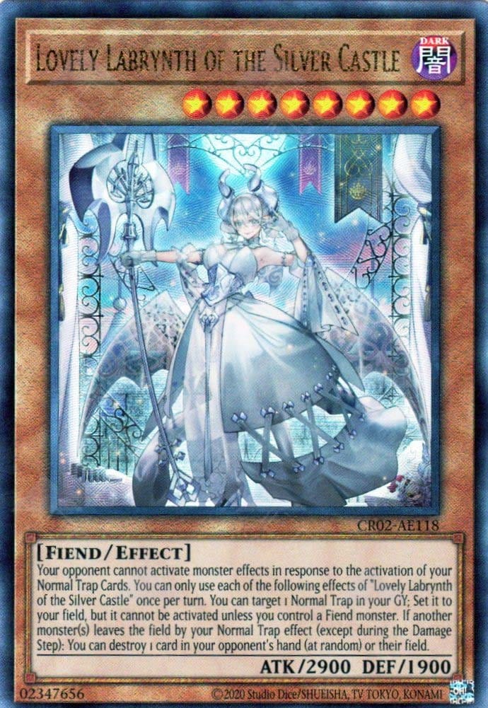 YU GI OH AE - Single Card - CR02-AE118 Lovely Labrynth of the Silver Castle  (UL) | Indo4ward