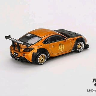 MINI GT Toyota GR86 LB Nation LB Gold 2024 All In Tuning