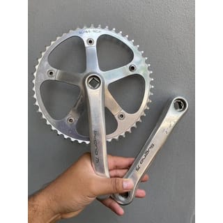Crankset Sugino 75 165 mm & Chainring Dura Ace NJS 50T BCD 144