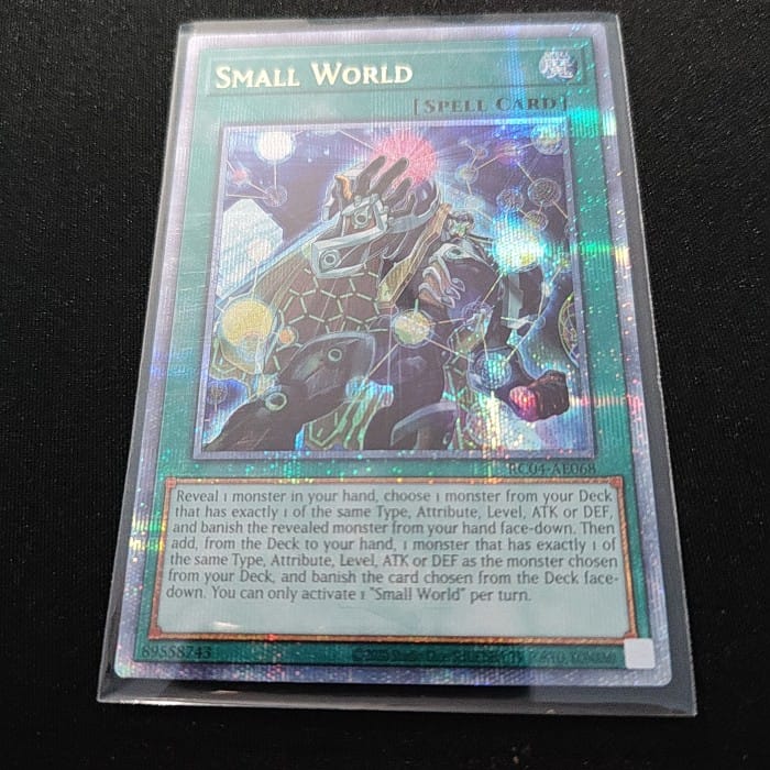 yugioh small world card Amazon.com: Yu-Gi-Oh! Small World - MP22-EN225 - Prismatic Secret Rare
