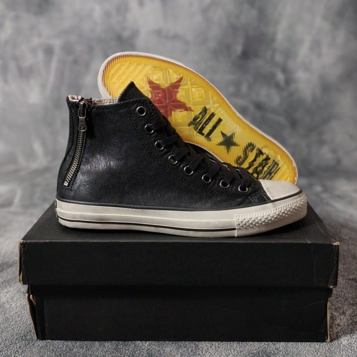 John Varvatos x Converse Double Heel Zip Hi PRM Leather Indo4ward