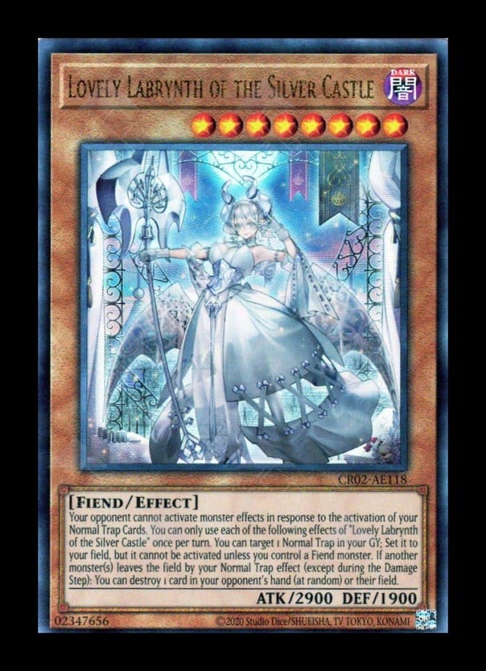 yugioh lovely labrynth deck of The Silver Castle - MP23-EN226 - Prismatic Secret Rare You can destroy 1 card in your opponents hand (at random) or their field. To all Labrynth player how