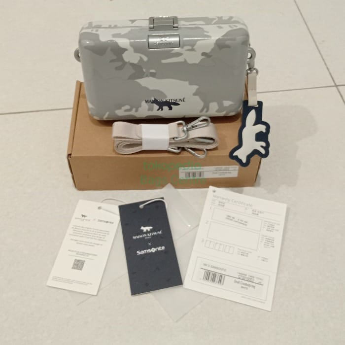 Maison Kitsune x Samsonite ショルダー MAISON KITSUNÉ x SAMSONITE