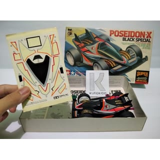Tamiya Mini 4WD Poseidon X Black Special (94584) ME | Indo4ward